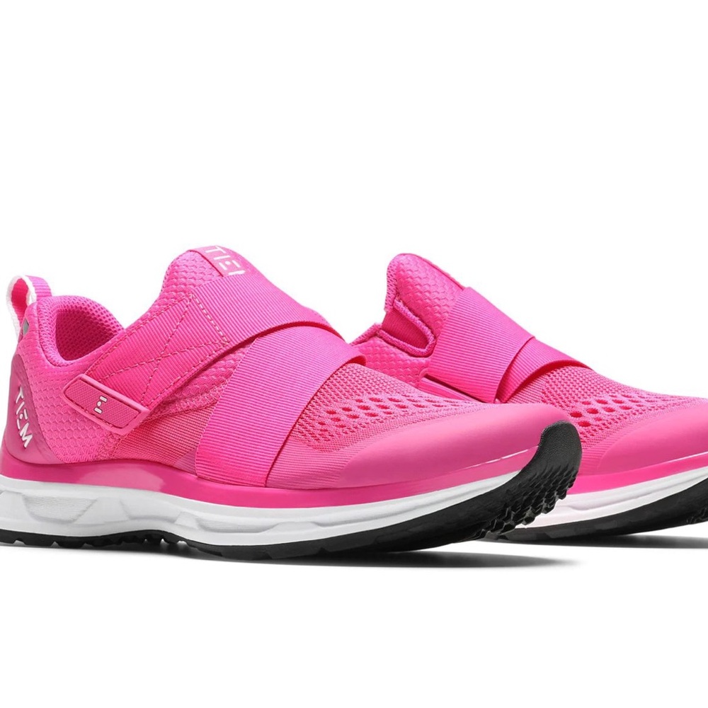 TIEM Slipstream Cycling Sneaker in VIVID PINK (includes Shimano SPD Cleat Set)